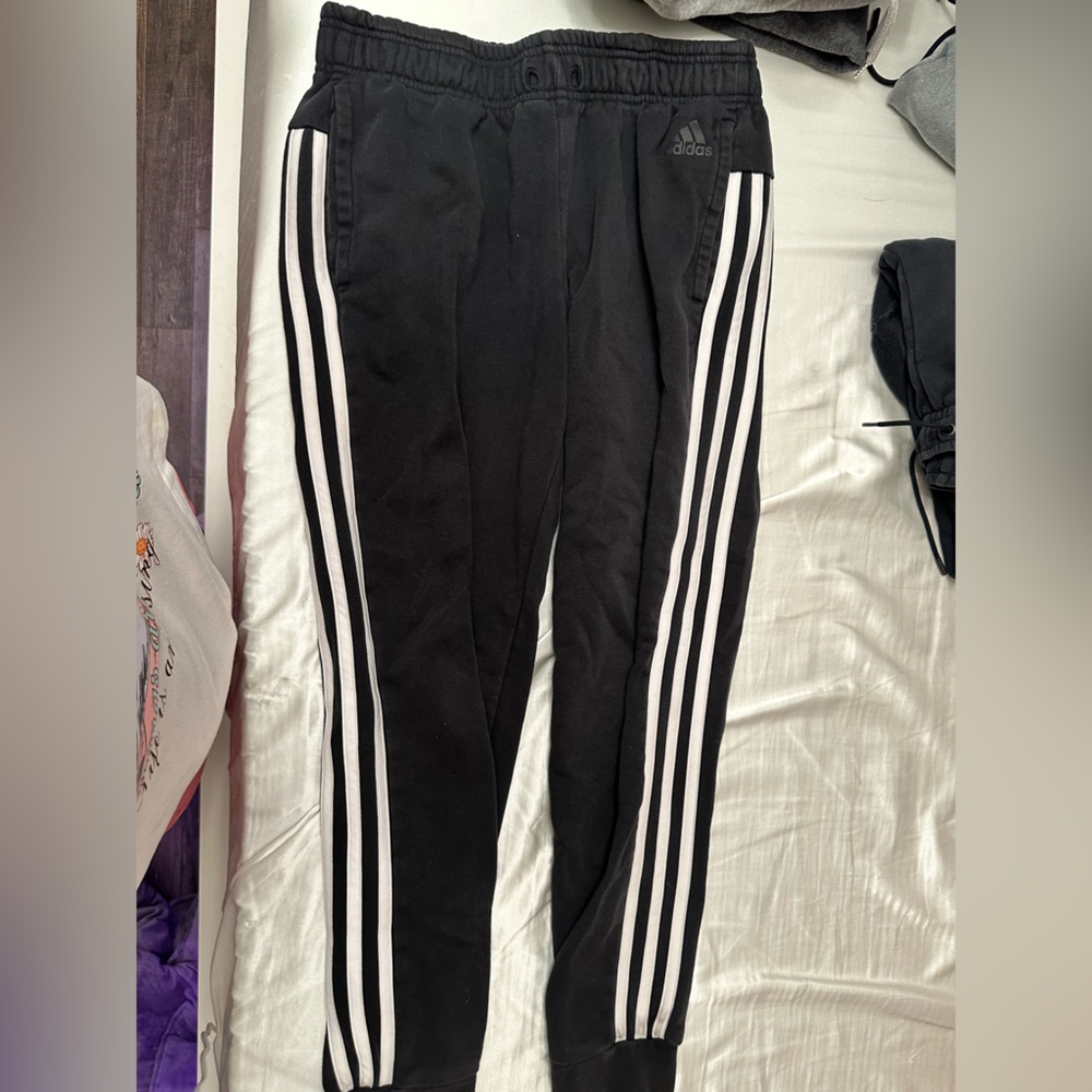 Black Adidas Sweatpants